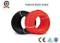 High Electrical Conductivity Single Core Electrical Cable 6.0mm OD 4.0mm2 Black Or Red