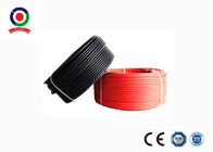 Weather Resistant Single Core Solar Cable , High Voltage Cable Low Space Requirement