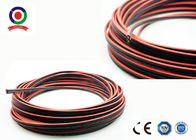 Low Eccentricity 6mm Twin Core Solar Cable , TUV Approved 2 Core Red And Black Cable
