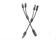 16AWG 14AWG DC Cable Y Branch 2 To 1 Solar Connector