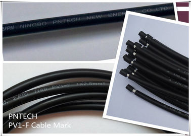 Good Cold Flexibility Single Core Solar Cable , DC Solar System Cable TUV Approved