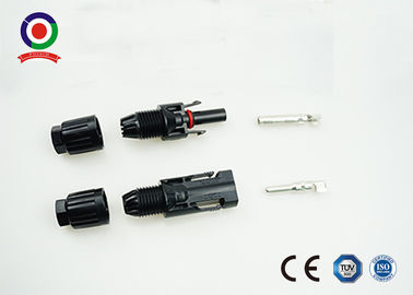 High Robustness Solar Panel Connectors UV Resistant Strong Current Carrying Capacity