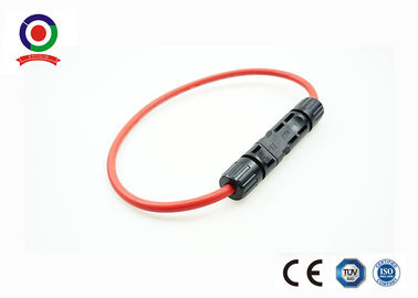 Flexible 4mm2 Solar Panel Extension Cable Quick Connect With  Connector