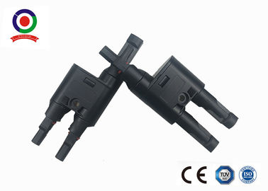 PC Insulation Solar Branch Connector IP67 Stable Electrical Properties 4000W