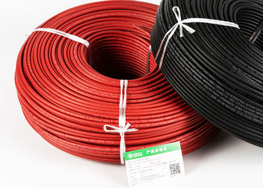 Moisture Resistance Solar System Cable / Stable Electrical Single Core Wire