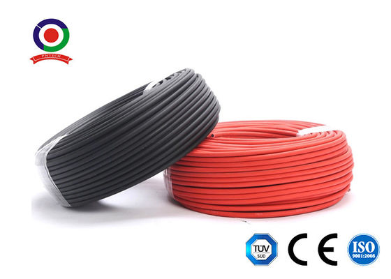TUV Approved Single core black Solar panel PV cable wire 6mm²