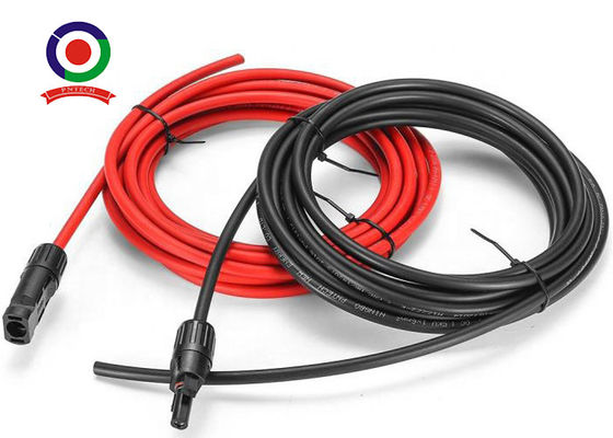 20 Feet 10AWG Single Wire Solar Extension Cable With Female And Male Connectors