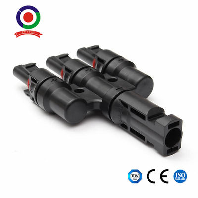 1000V 30A CE Certificate T Type Parallel Solar Panels Solar Branch Connector