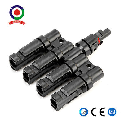 Ce Certified Solar Cable Splitter 4 To 1 Mc4 Connector Between Solar Panels
