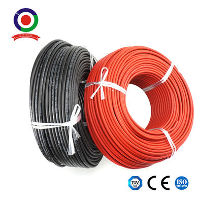 100% Copper Premium Industrial Grade Extra Flexible 4mm Solar Pv Cable Black + Red