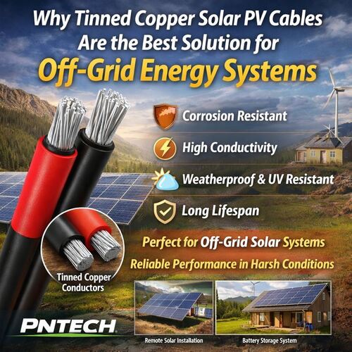 Latest company news about Why Tinned Copper Solar PV Cables Are the Best Solution for Off-Grid Energy Systems