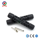 Waterproof Solar Panel Connectors IP68 1500V 30A Male / Female For System TUV