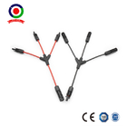 Solar Panel Y Branch Parallel Cable Waterproof Solar 3 to 1 Male Female 1 Pair