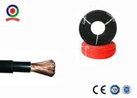 Ultraviolet Resistant Solar PV Cable 4mm2 XLPE Double Insulation Black / Red