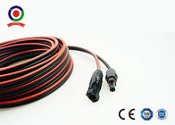 Auto Lock OEM 6mm2  Solar Cable , Dust Proof Solar Panel Power Cable