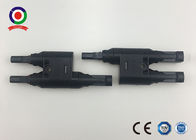 CE Approved Solar Branch Connector Male And Female For 2.5 4 6mm2 DC Solar Cable