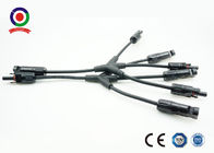 Multi Solar Branch Connector Good Flexibility Lower Contact Resistant CE / ISO9001