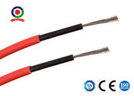 UV Resistant Solar Power Cables H1z2z2K / -40 Degree 4mm Solar Cable 100m