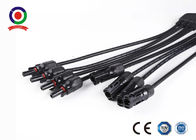 IP67  Y Branch Connector Lightweight 48.5cm Length For Solar Power System