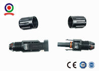 UV Resistant Solar Panel Connectors Male And Female Connectors High Current Carrying Capacity