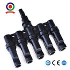 Solar Panel T Branch PV Connectors Male Female Adapter Cable For Solar Panel