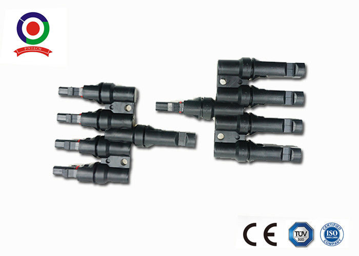 Male Female Y Type Branch Solar Panel Cable Connector For Solar Power System