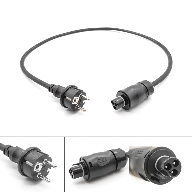 Solar Inverter AC Power Cord Rubber Cable H07RNF With Betteri Connecto