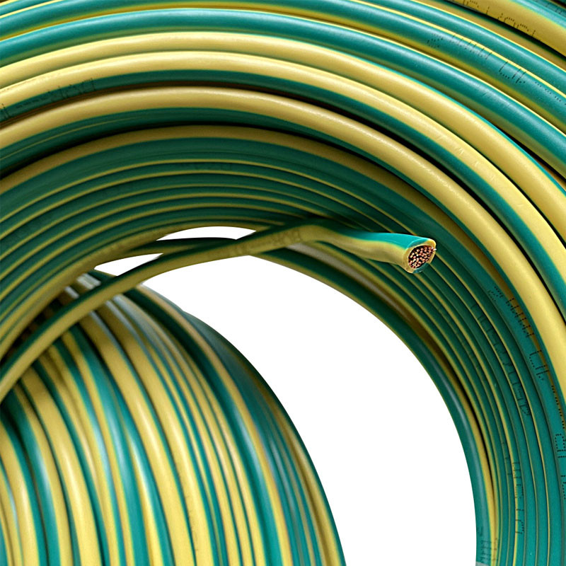 10 Awg Core 10 Gauge 6mm2 Pvc Jacket Pure Bare Copper Ground Wire