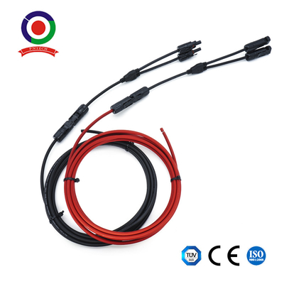 UV Resistance Solar Panel Extension Cable 6mm2 PV Cable Mc4 Connector TUV