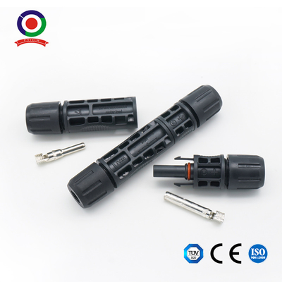 TUV Certified 1500V DC Solar Pv Connectors IP67 Waterproof Male And Female