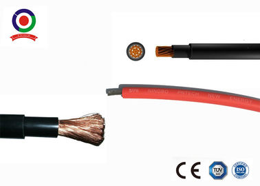 Oils Resistant TUV Solar Cable 6mm2 Stable Performance High Current Carrying Capacity