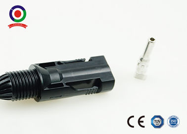 Anti - Aging IP68 Solar Panel Connectors Dustproof With Customized Length