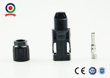2 Pin  Solar Connector Excellent Plastic Material Low Transition Resistance