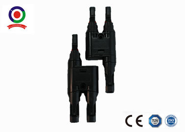 PC Insulation Solar Branch Connector IP67 Stable Electrical Properties 4000W