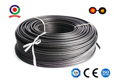 XLPE Jacket Twin Core Dc Cable For Solar Pv / Tinned Copper 1800V Solar Dc Cable