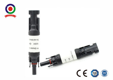 IP67 Waterproof DC Solar Diode Connector 20A Current For Solar Power System