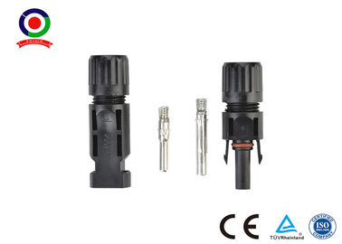Sunlight Resistant  PV Connectors PC Material High Voltage Carrying Capacity