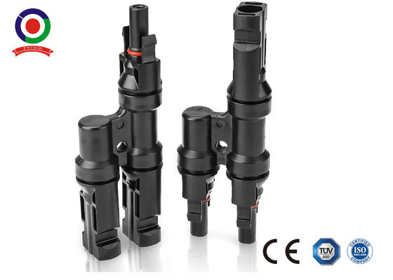 CE Approved 1000V 2 In 1 Solar Panel IP67 T Branch Connector