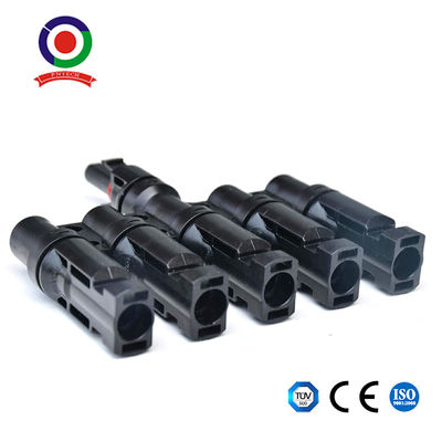 T Type Compatible 5 To 1 Branch Connector Male & Female For Pv Solar Panels