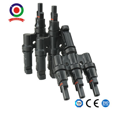 1 Pair T3 Solar Cable Connectors For Commercial Roof