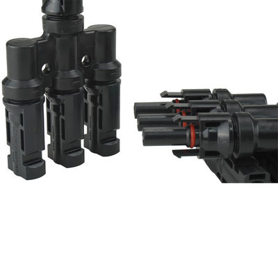 1 Pair T3 Solar Cable Connectors For Commercial Roof