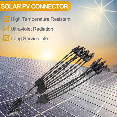 1T4 Y Branch M/FFFF F/MMMM Solar Panel Parallel Connectors