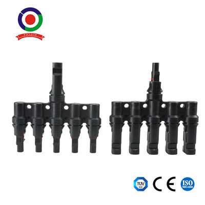 1 Male To 5 Female And 1 Female To 5 Male T Branch Connectors Cable Coupler