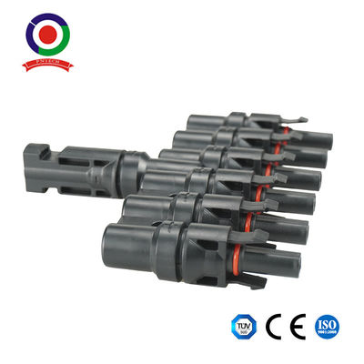 Wire Plug 30A T Branch Parallel Adapter Cable 1 To 6 Solar Panel Connectors