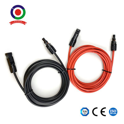 TUV UL Standard 1m -10m 6mm2 10 AWG Solar Extension Cable with PV Connectors