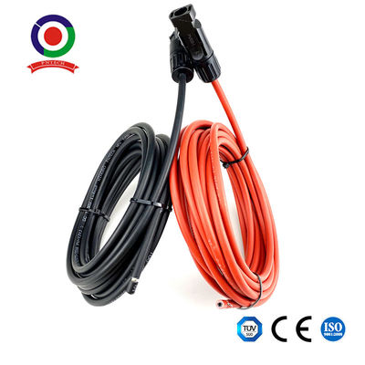 TUV 1500V Waterproof Practical Solar Power Extension Cable Lead L Type Assembly