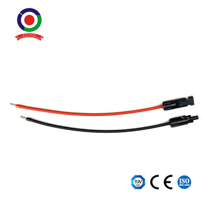 10ft 20Ft 10 AWG Solar Panel Extension Cable With IP67 Female And Male Connector
