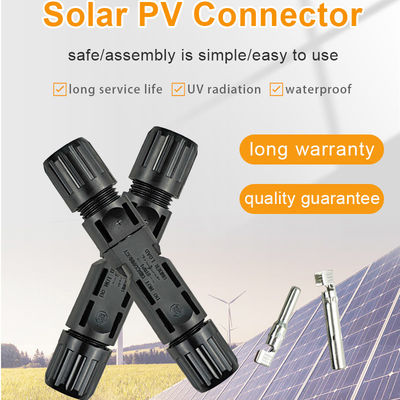Solar Panel Cable Connectors Compatible With Original MC4 Connector Male / Female