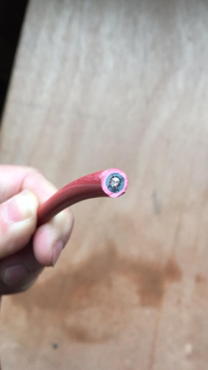 Black Color Single Core Solar Cable , Sunlight Resistant 4mm Single