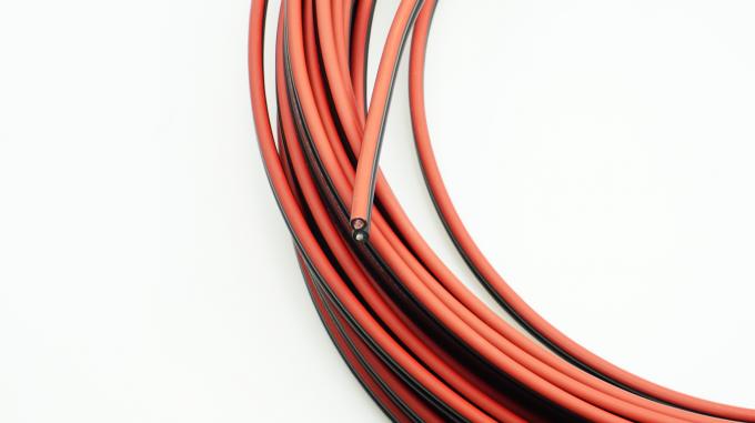 Twin core solar cable 2.5mm² black XLPE